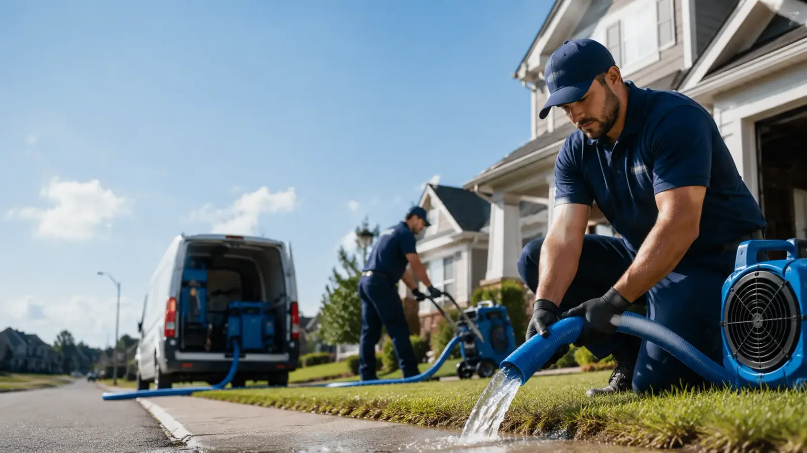 Flood Damage Restoration in Mendon, OH